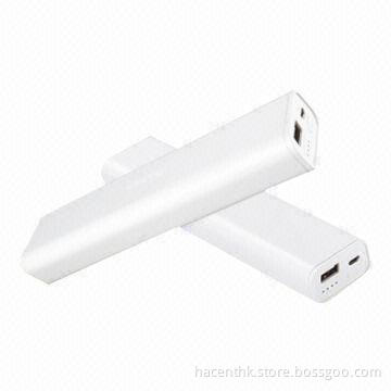 High-quality 10,000mAh Mobile Power Banks, Sized 130 x 60 x 12mm, 5V/1A Input